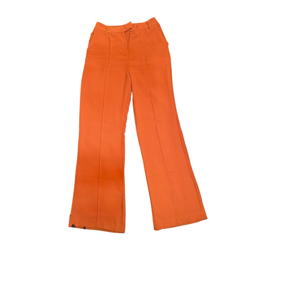 Forever 21 Orange Boot Cut Pants